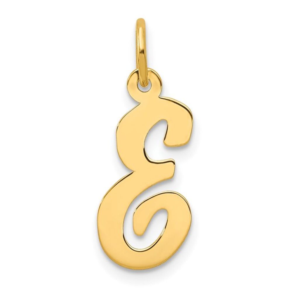 Kazi Luxury 14k Yellow Gold Medium Script Letter … - image 1